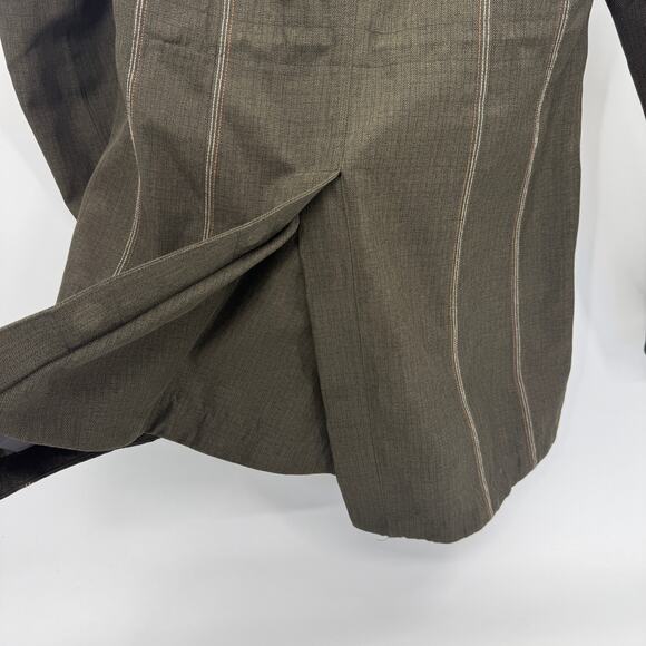 KERRITS Womens Riding Barn Jacket Size XS Hood Vent Full Zip Brown Equestrian - Picture 6 of 13